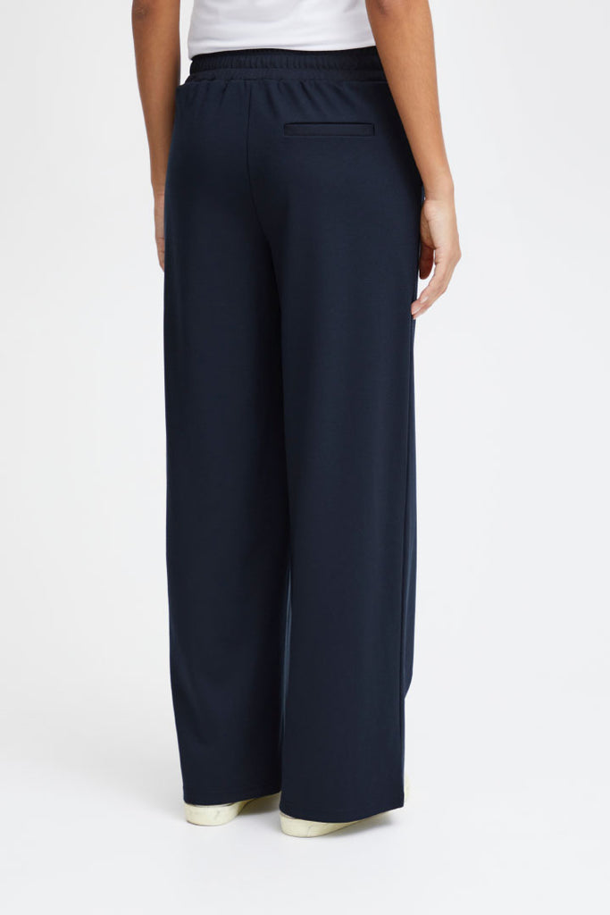 Ichi Kate Sus long Wide Leg Trousers