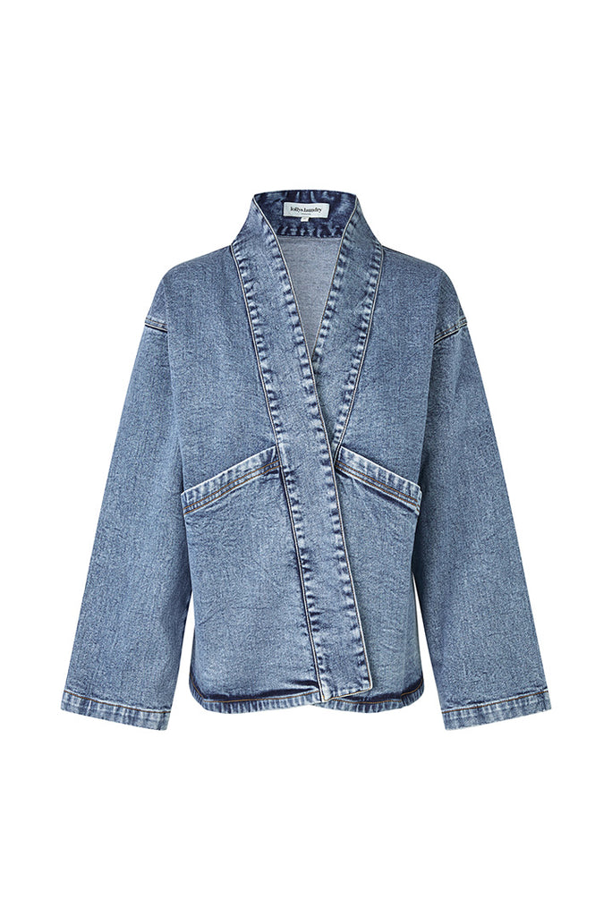 Lollys laundry Rumill Denim Jacket Blue