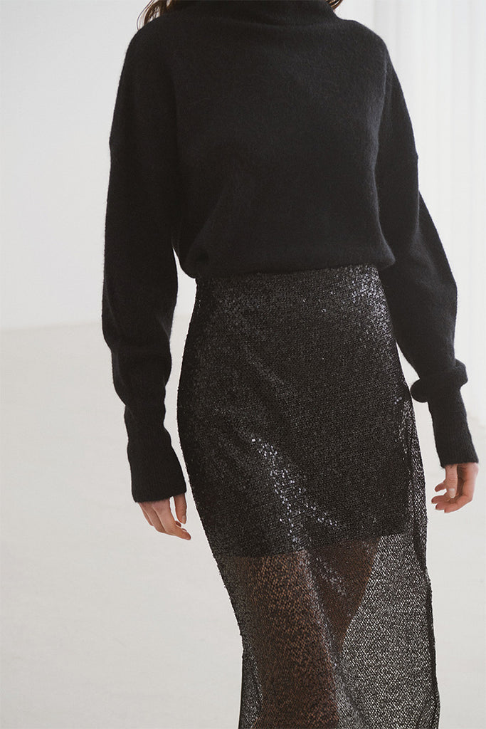 Soaked in Luxury Adea Sequin Skirt