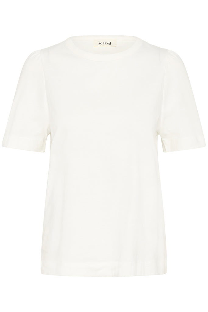 Soaked in Luxury Jina Puff Sleeve White