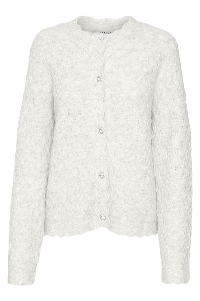 Vero Moda Purdie O-Neck Knit Cardigan Snow White