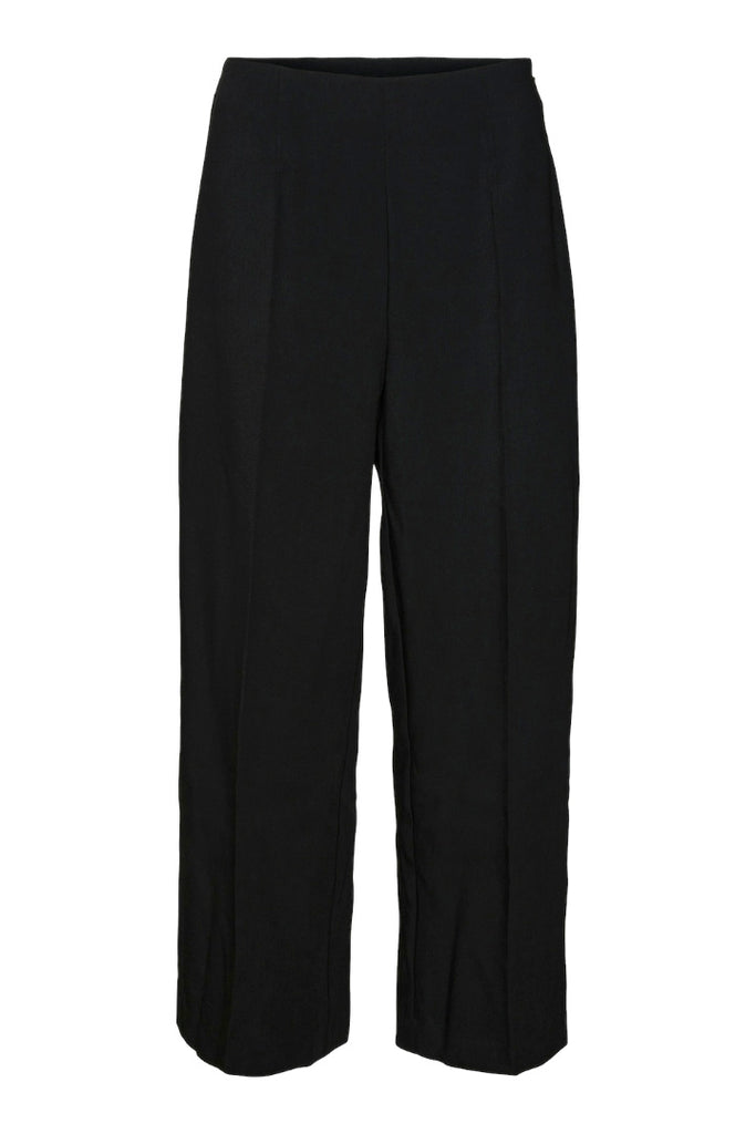 Vero Moda Kaelun Cropped Trousers Black