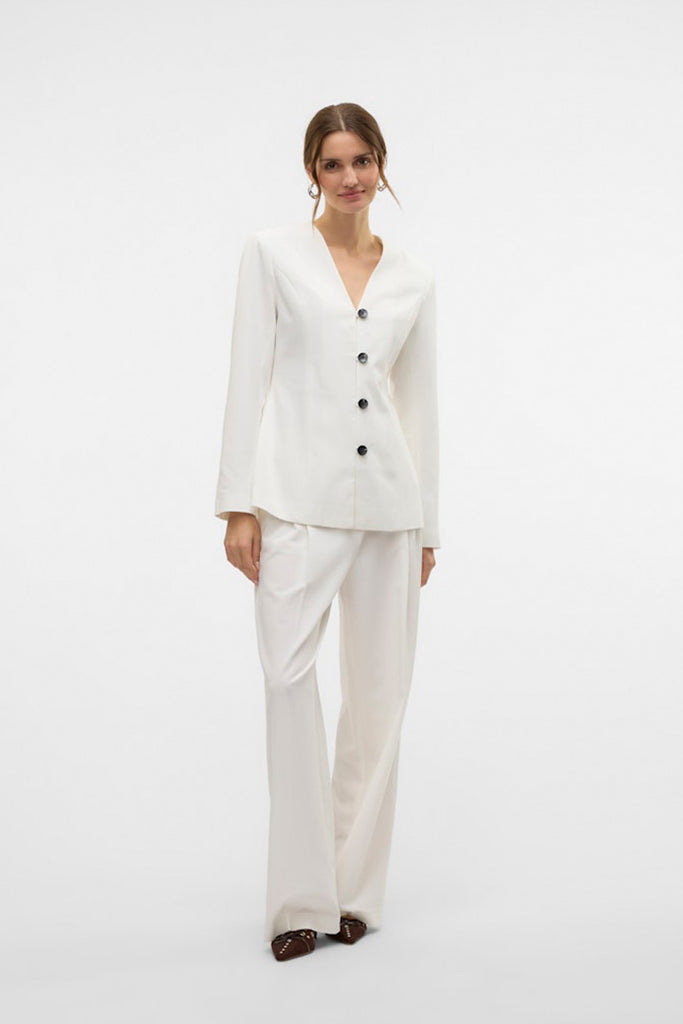 Vero Moda Passi V Neck Fitted Blazer