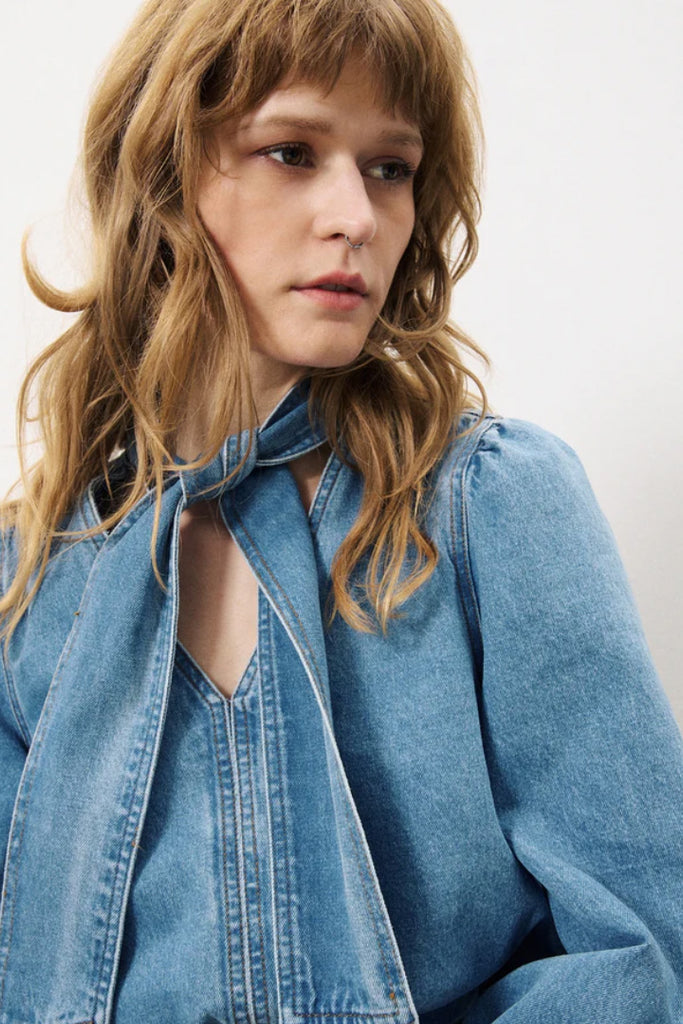 Frnch Abelone Denim Shirt