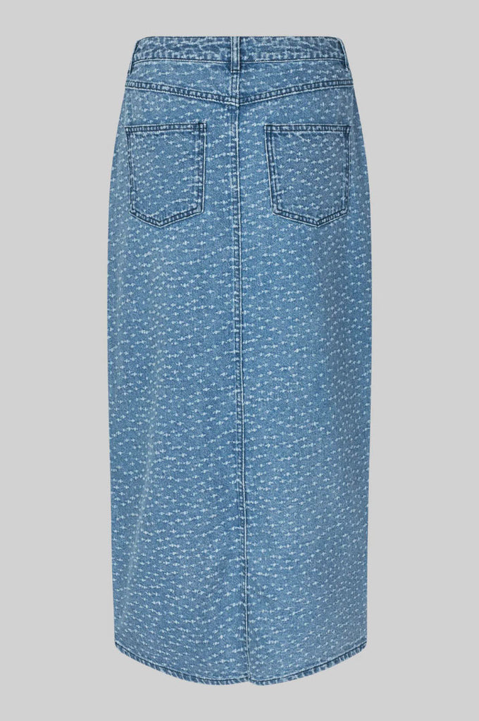 SECOND FEMALE Angola Denim Skirt