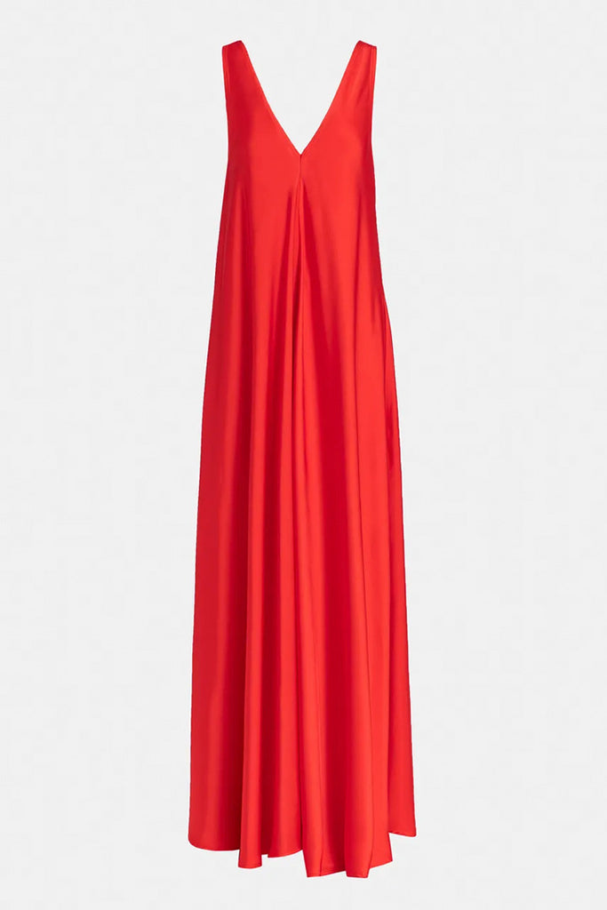 Essential Antwerp Full Satin Ankle Length Dress