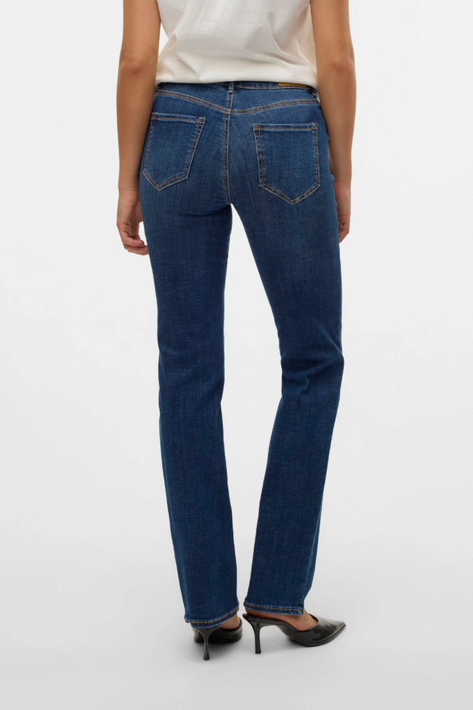 Vero Moda Flash Mid Rise Straight Jeans