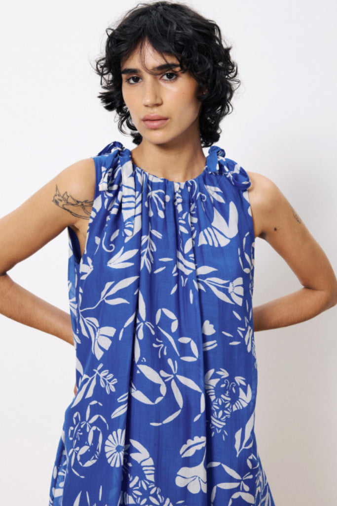 Frnch Isola Dress Blue