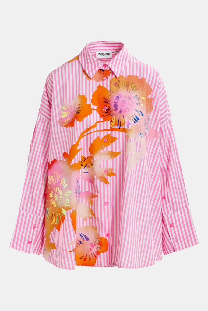 Essential Antwerp Hibra Foil Large Shirt Pink S