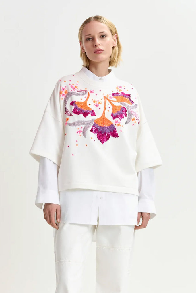 Essential Antwerp Hotanical Boxy Sweatshirt