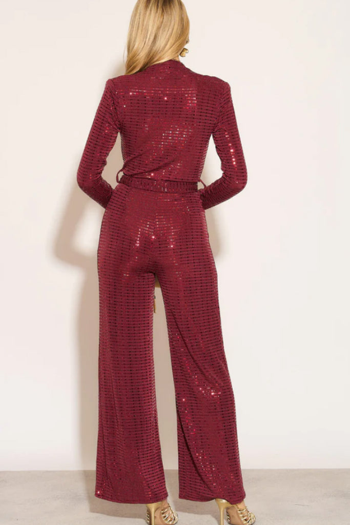 Libby Loves Taylor Sparkle Jumpsuit