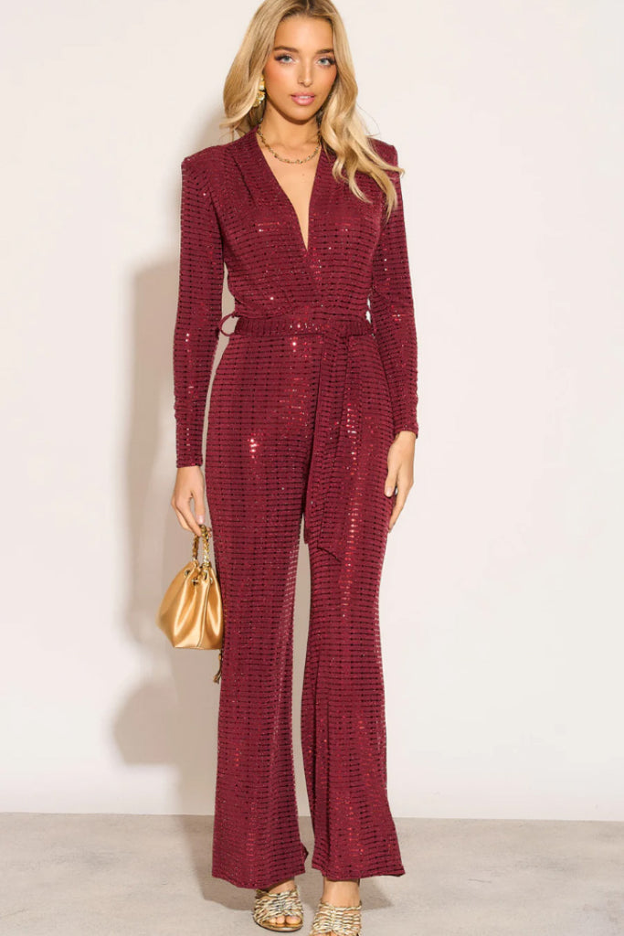 Libby Loves Taylor Sparkle Jumpsuit