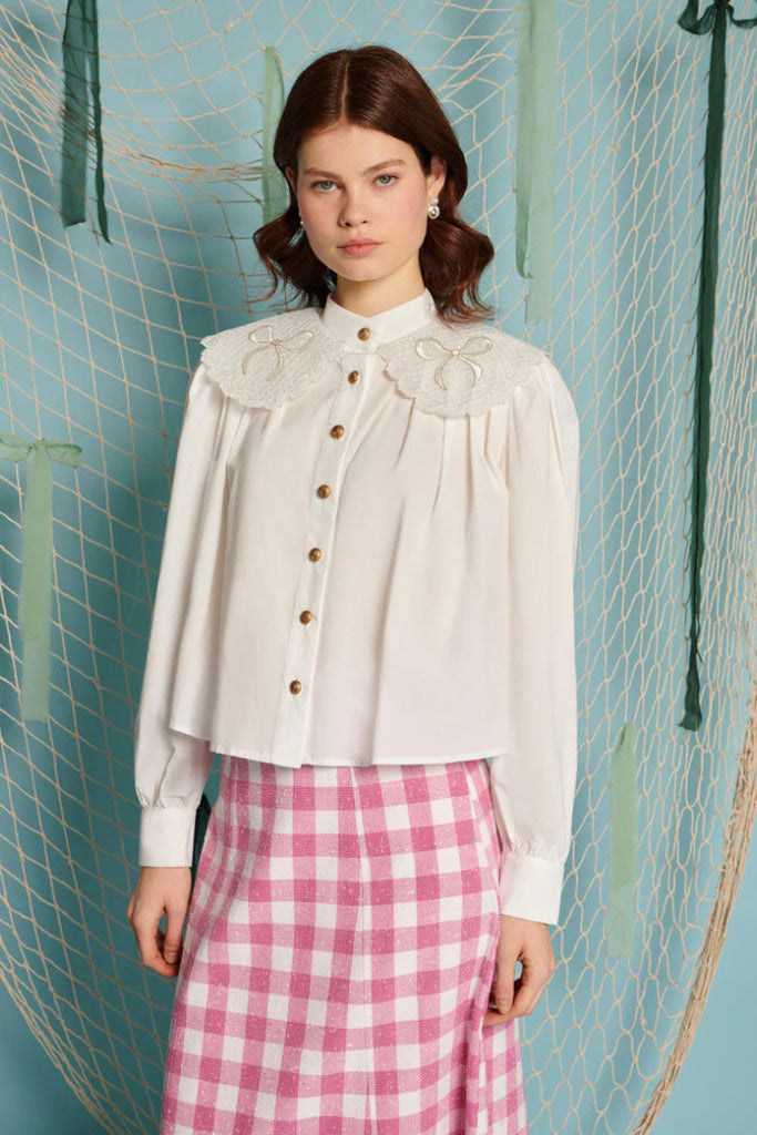 Sister Jane Marine Bow Blouse