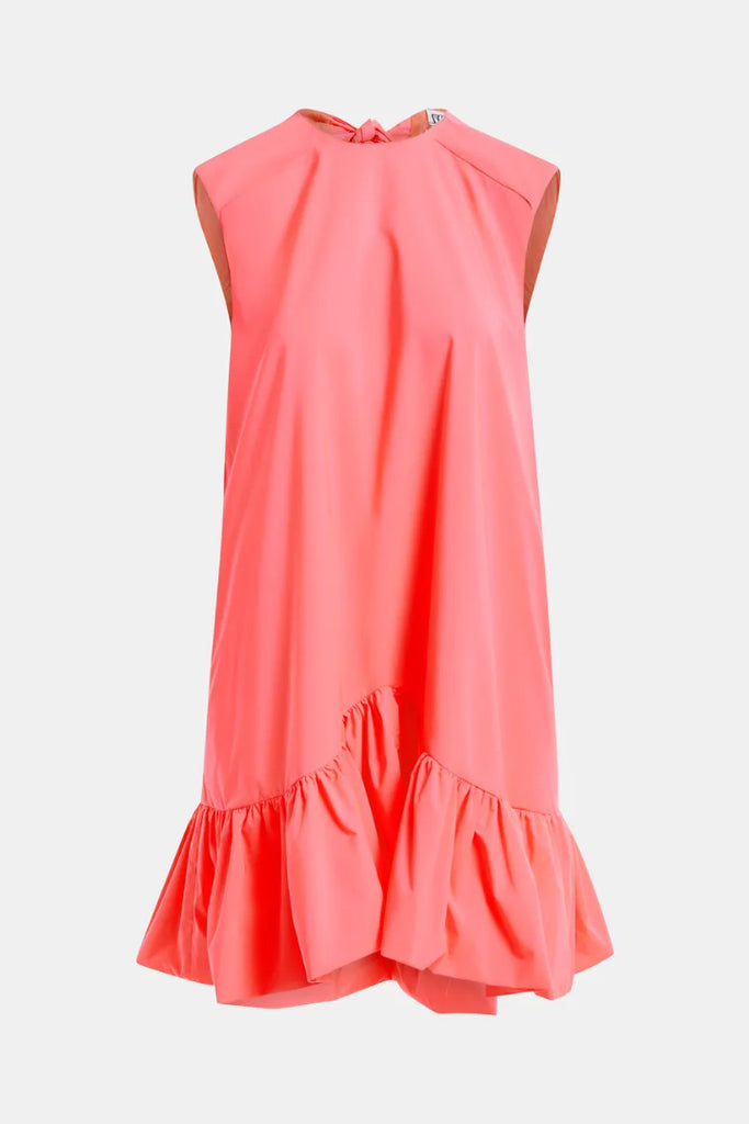 Essential Antwerp Hibernate Ruffle Mini Dress Pink