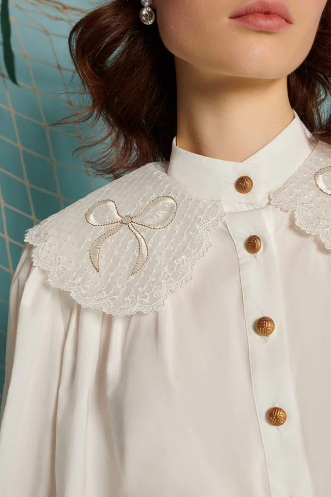 Sister Jane Marine Bow Blouse