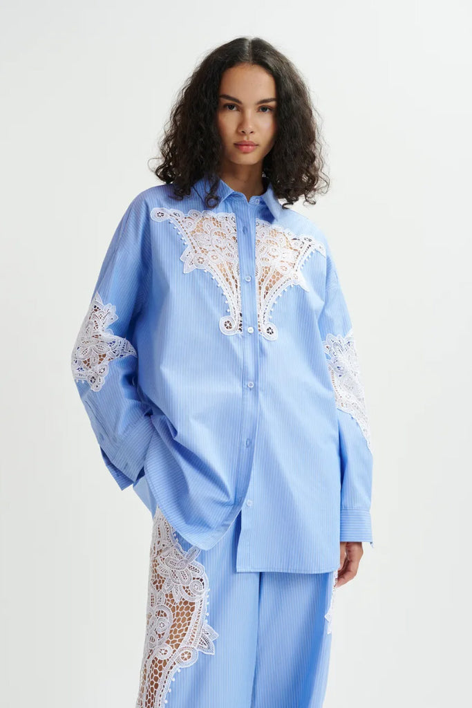 Essential Antwerp Hoofd Lace Panelled Shirt