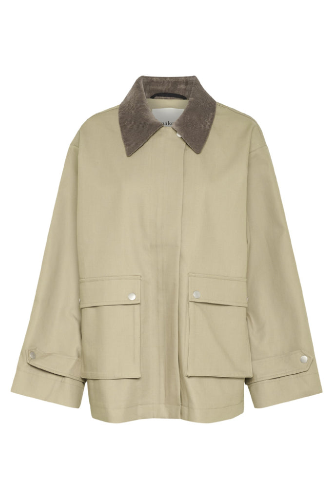 Soaked in Luxury Jennah Jacket Beige