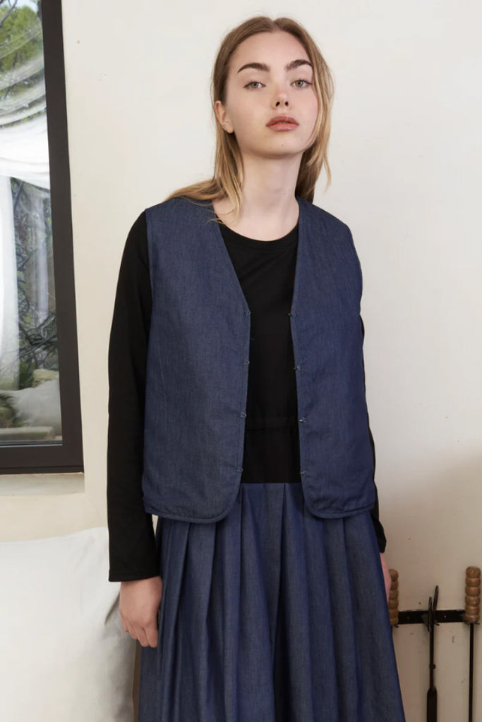 Jovanna Seb Denim Waistcoat