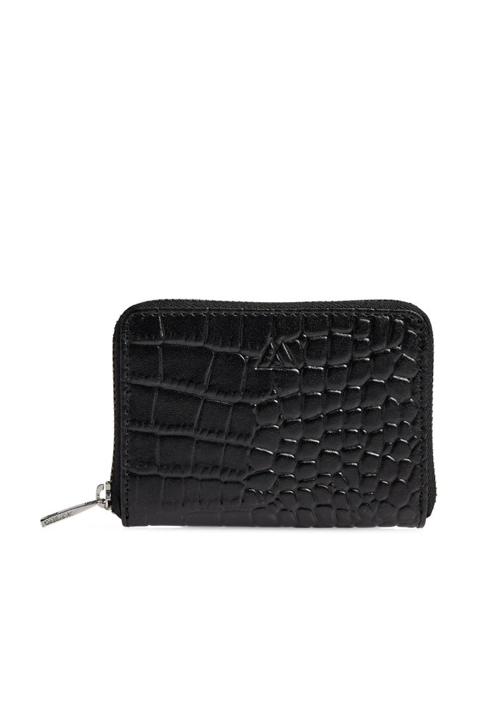 Markberg Selma Croc Wallet Black OS