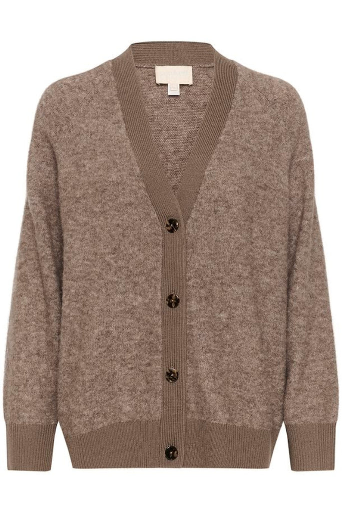 Soaked in Luxury Jessie Cardigan Brown