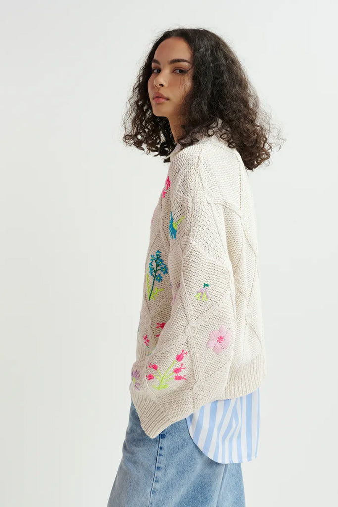 Essential Antwerp Hadream Embroidered Pullover