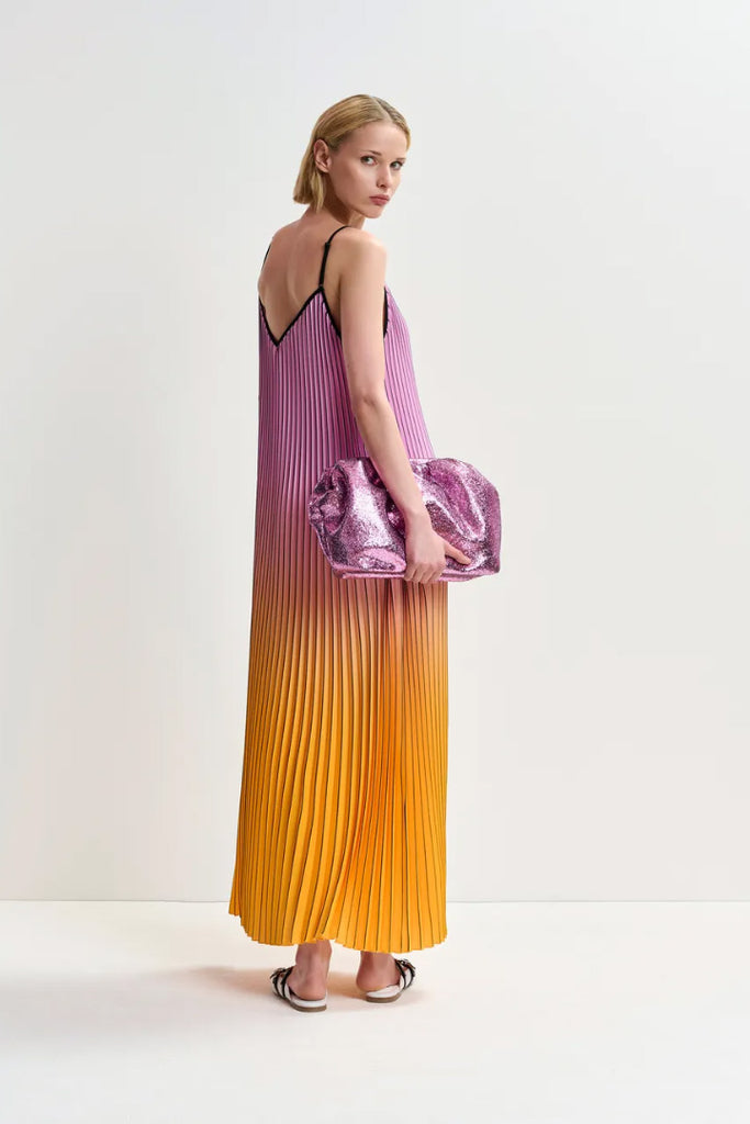 Essential Antwerp Haurus Pleated Maxi Dress