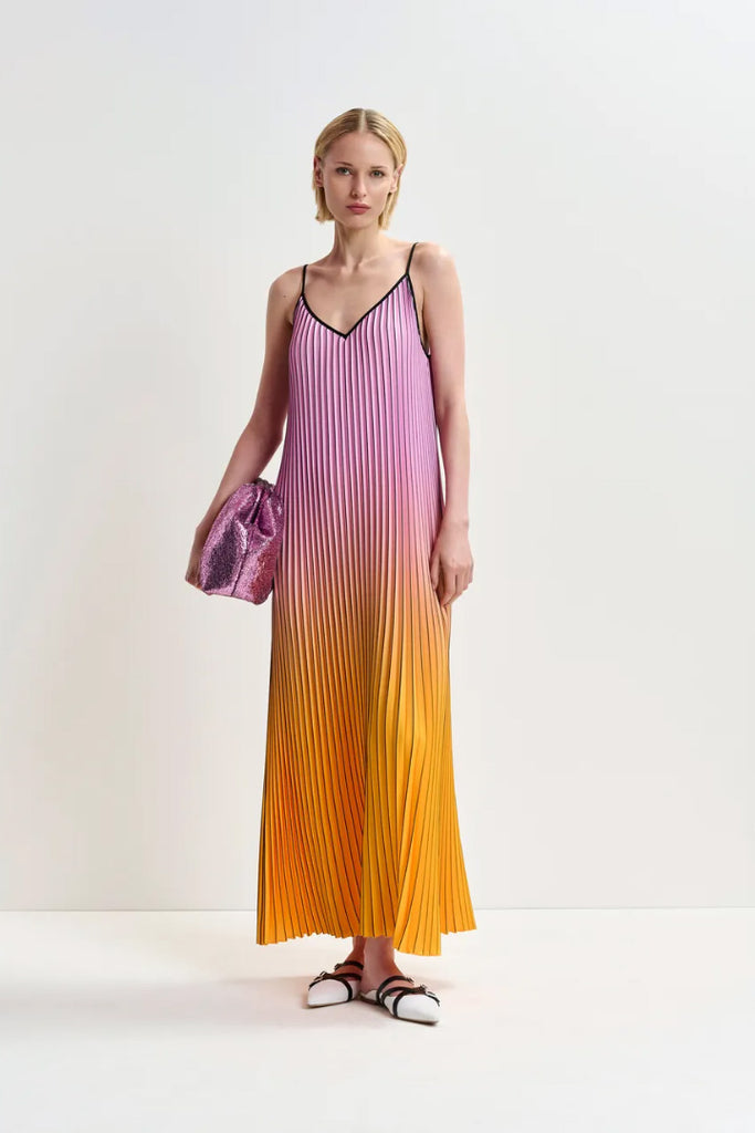 Essential Antwerp Haurus Pleated Maxi Dress