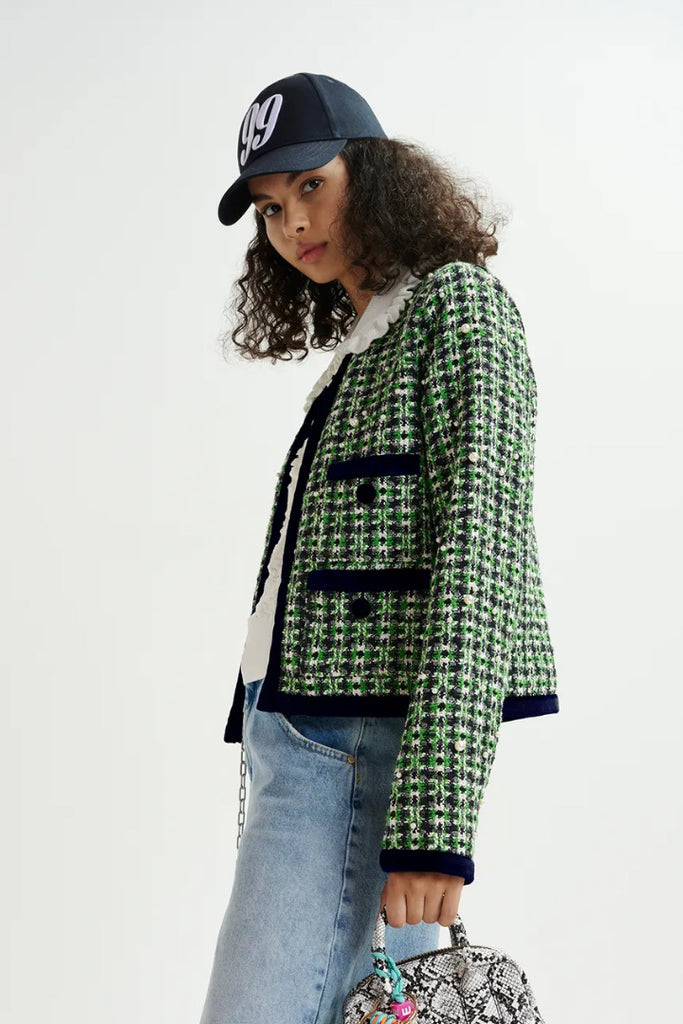 Essential Antwerp Homework Pearl Embo Jacket