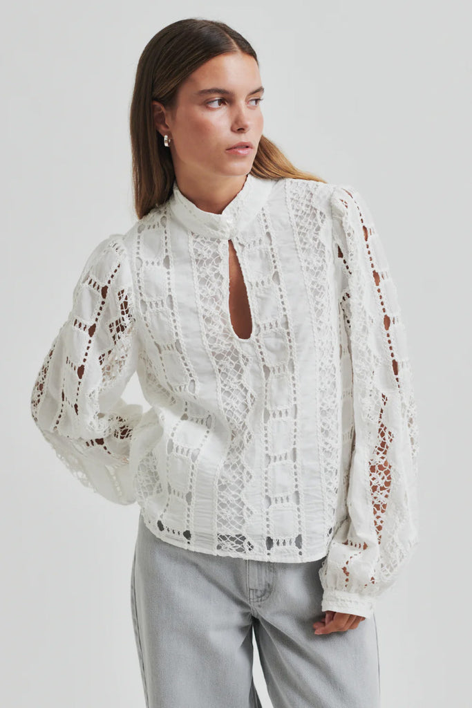 SECOND FEMALE Milina Blouse White