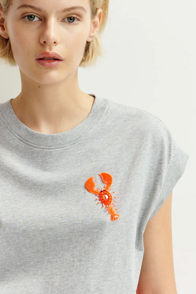 Essential Antwerp Hobster Embroidered T Shirt