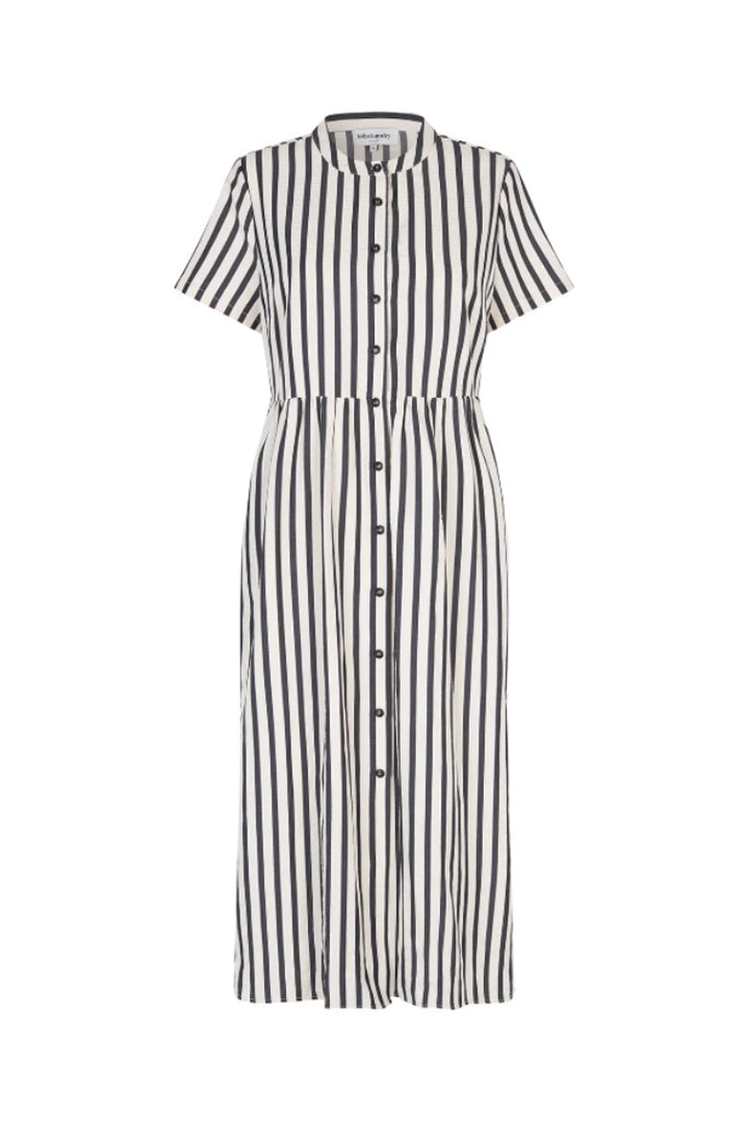 Lollys laundry Aliya Stripe Dress Black