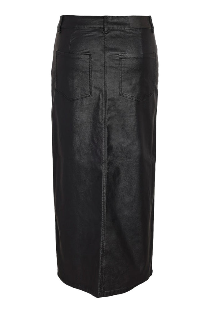 Noisy May Kath Slit Long Skirt Coated