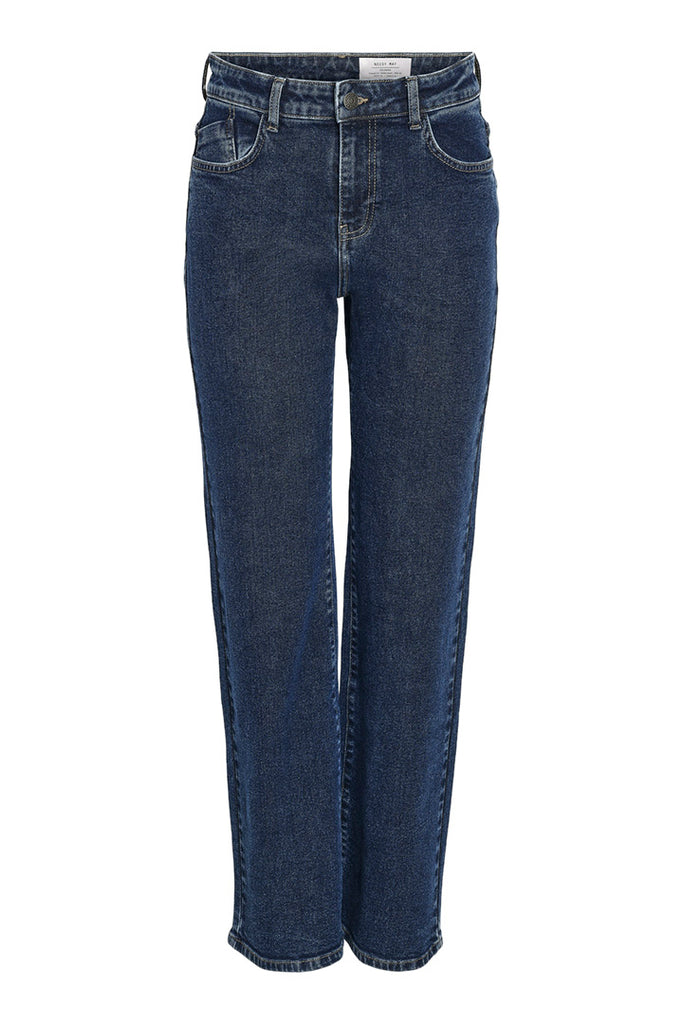 Noisy May Yolanda Wide Jeans Dark Blue