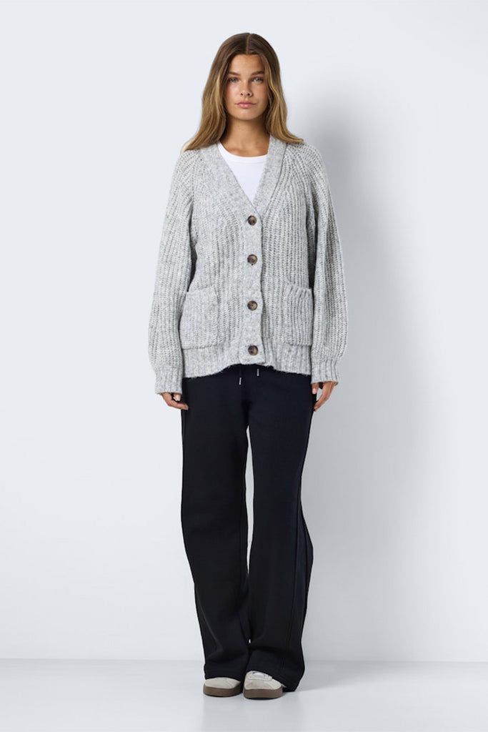 Noisy May Salsa Neck Knit Cardigan