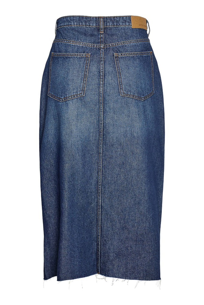 Noisy May Sanja Long Denim Skirt