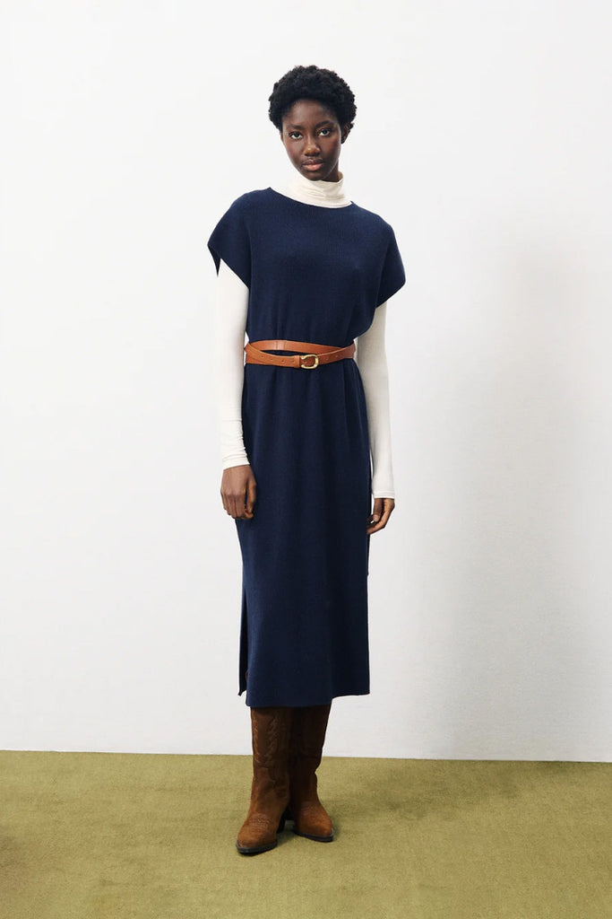 Frnch Norane Long Knit Dress