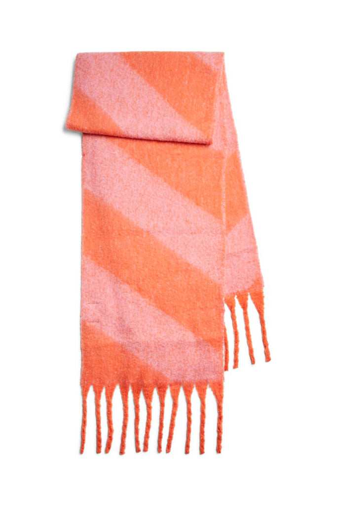 Pieces Nadia Long Scarf Pink OS