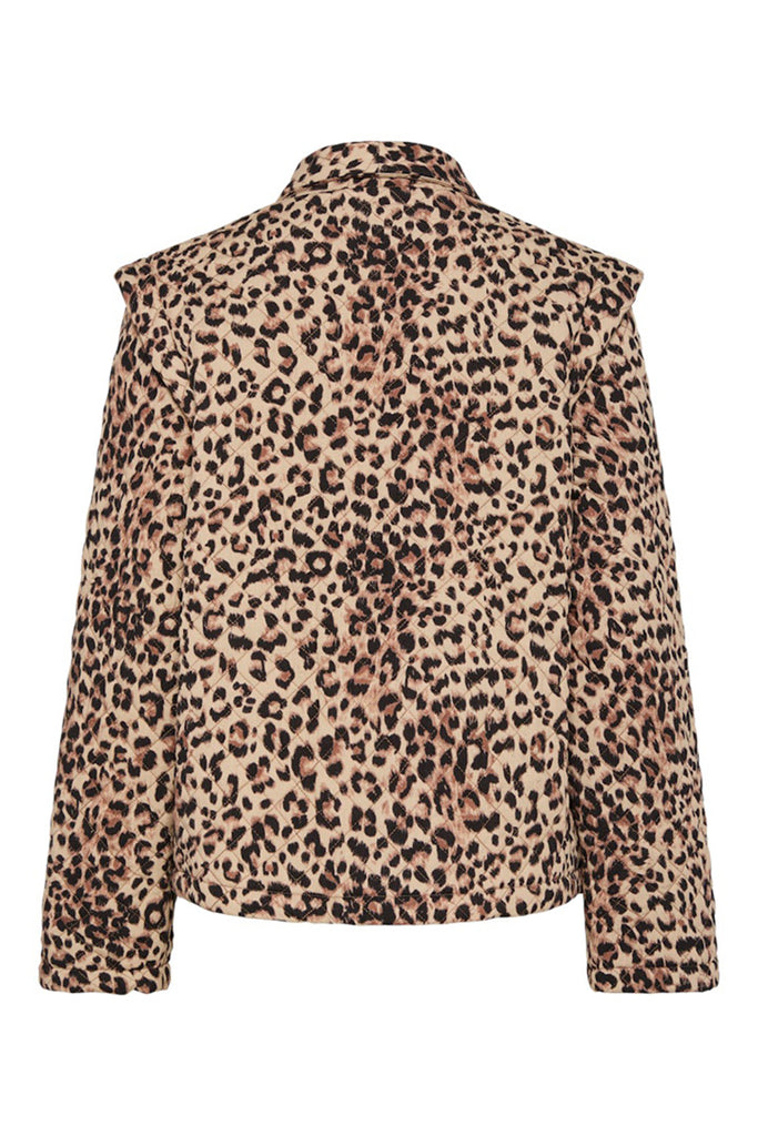 Pieces Saroline Leopard Jacket