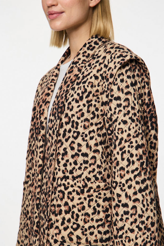 Pieces Saroline Leopard Jacket