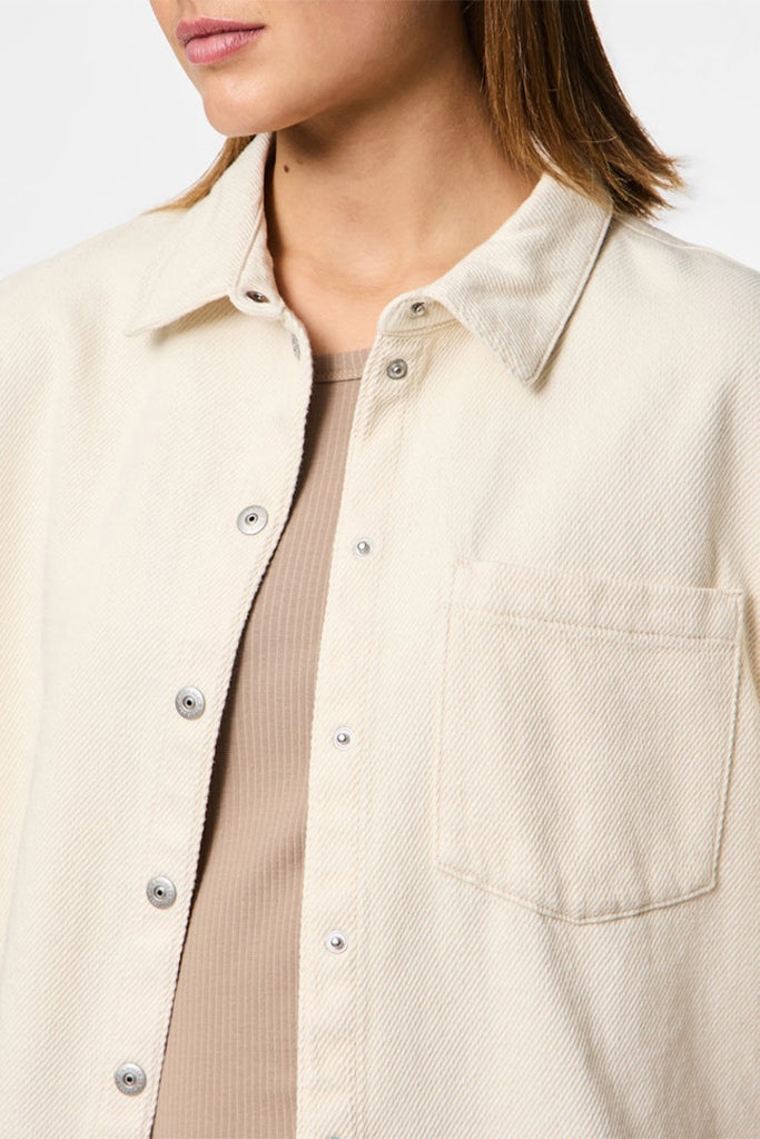 Pieces Savanna Denim Shirt