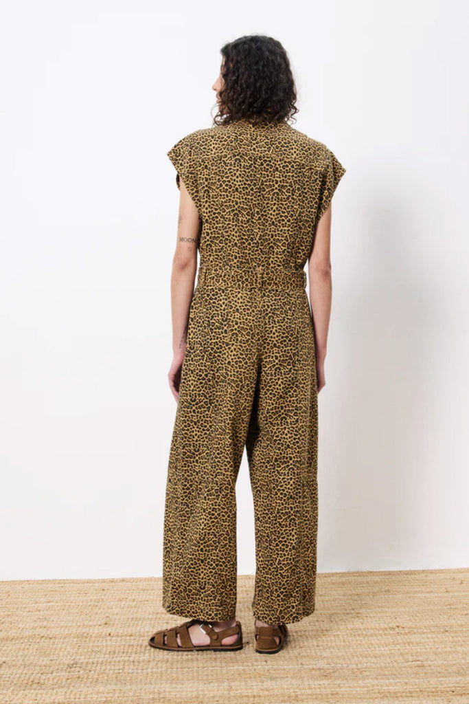 Frnch Scheila Leopard Jumpsuit