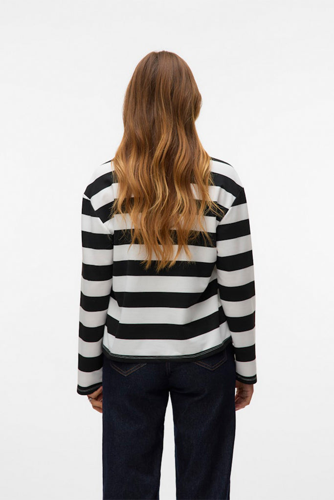 Vero Moda Pernille Striped Polo Tee