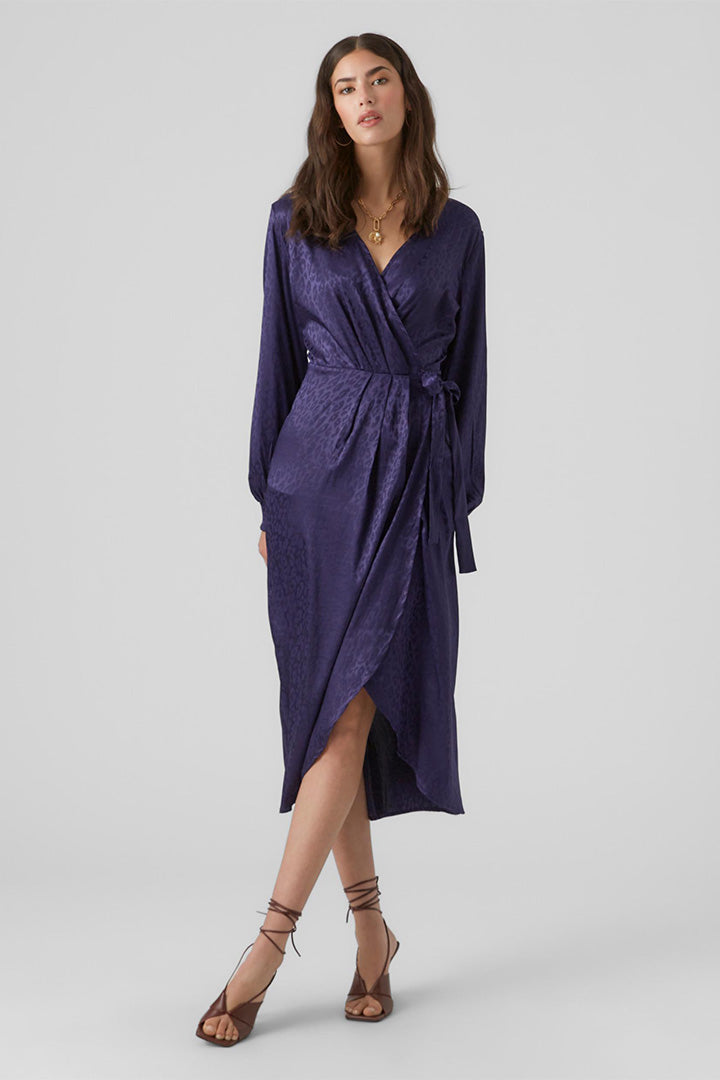 Modern shop wrap dress