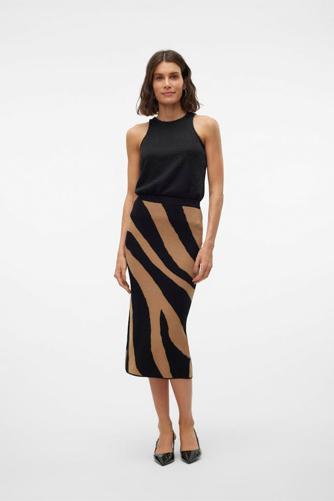 Vero Moda Nancy Tiger Print Skirt