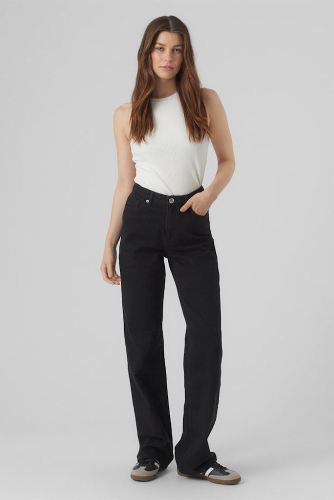 Vero Moda Tessa High Rise Wide Leg Jeans