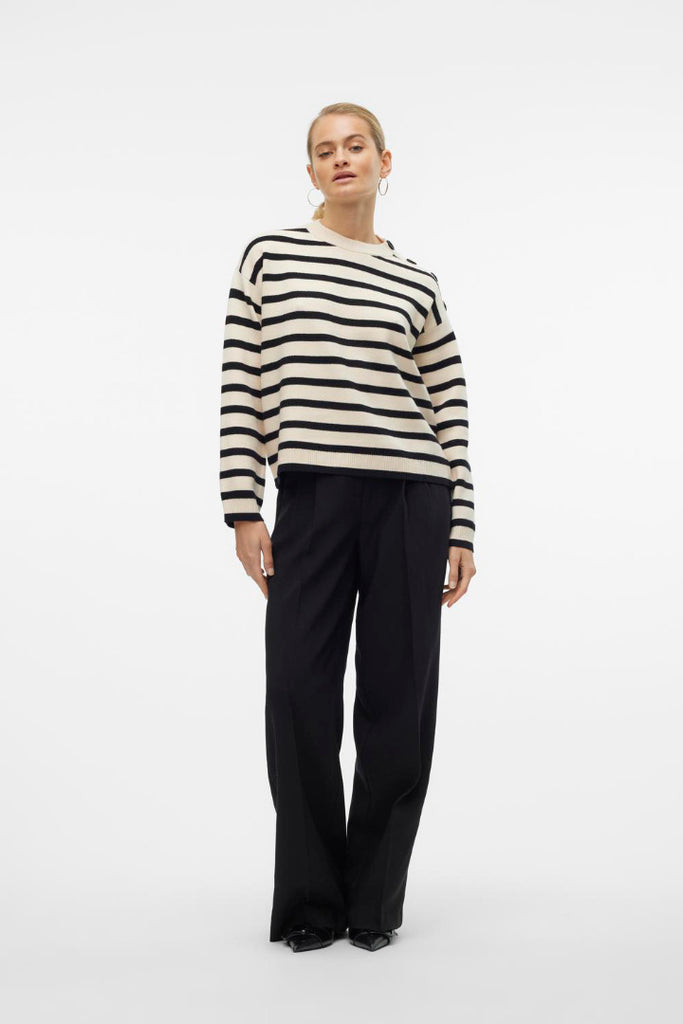 Vero Moda Saba O-Neck Button Pullover