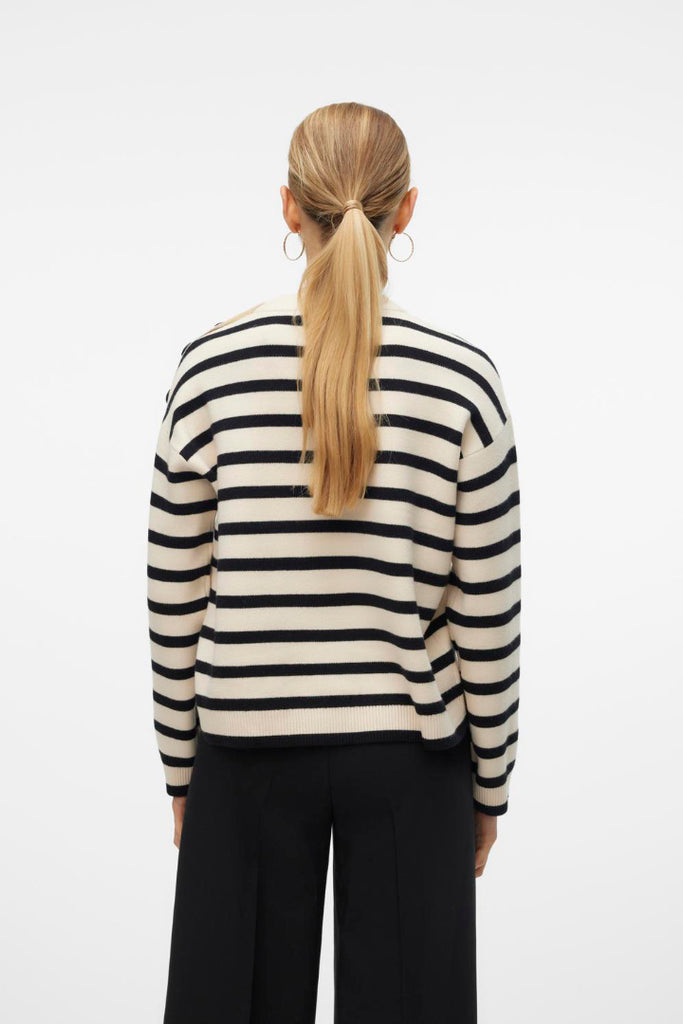 Vero Moda Saba O-Neck Button Pullover