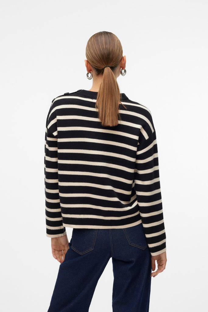 Vero Moda Saba O-Neck Button Pullover