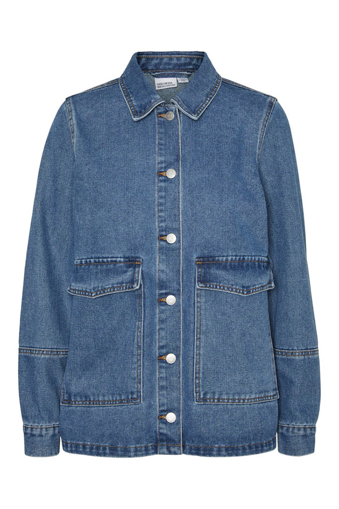 Vero Moda Enya Denim Jacket Blue