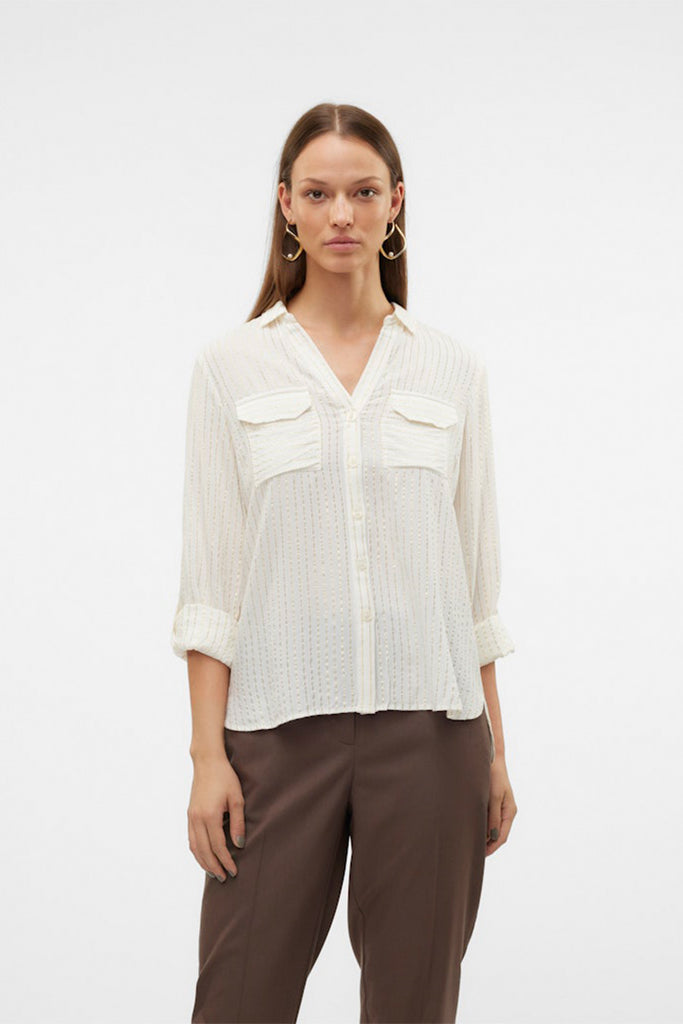 Vero Moda Bumpy Glitter Shirt